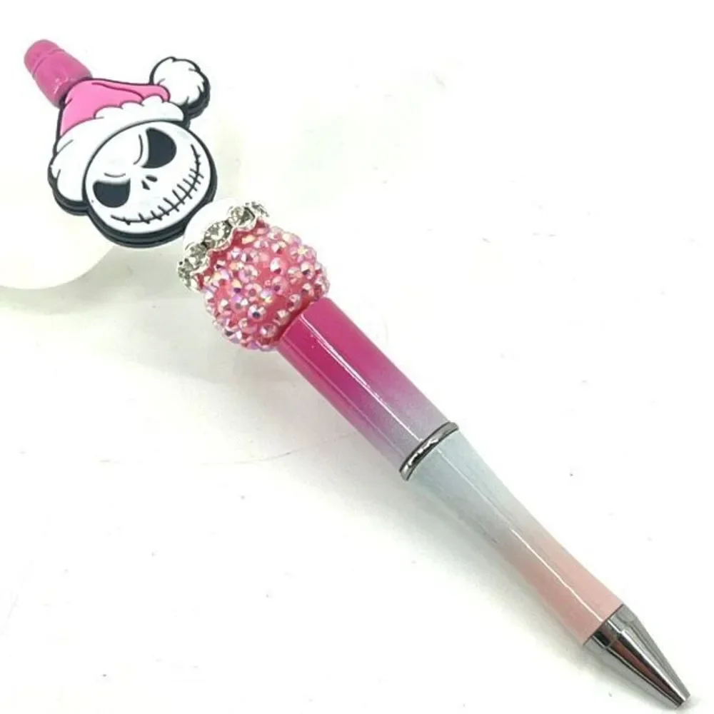 Pumpking Halloween Jack skellington fall autumn pen handmade NEW bling rhineston